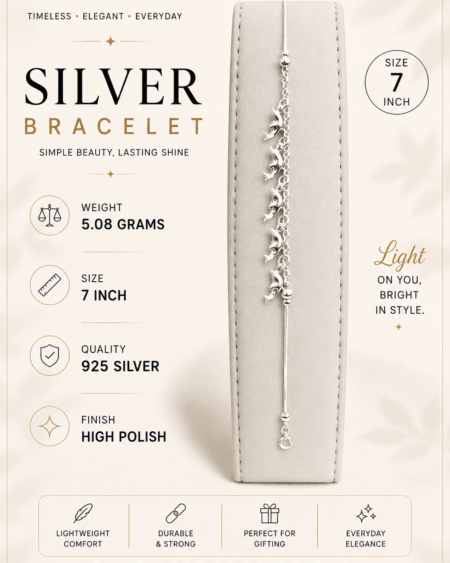 Silver Dolphin charm bracelet