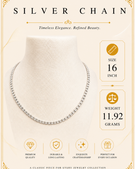 Beaded Link Chain