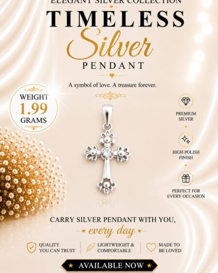 Silver Cross Pendant