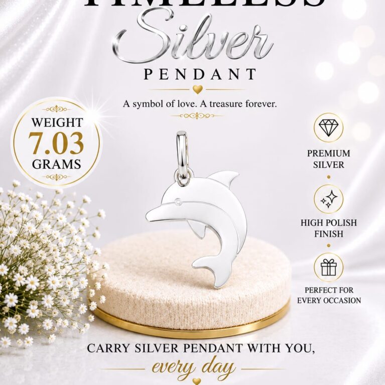 Silver Dolphin Pendant